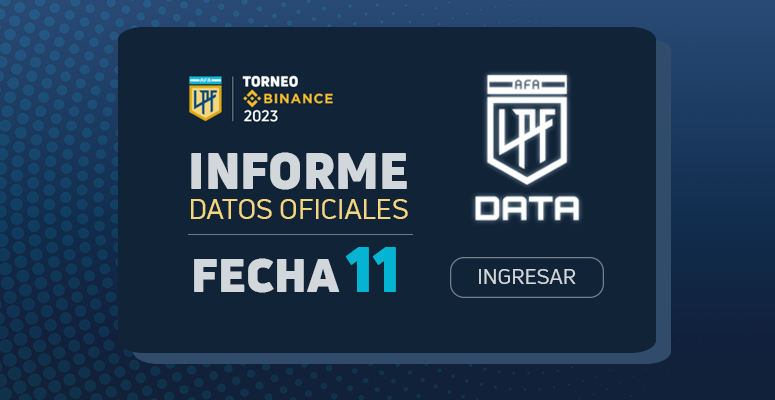 LPF Data Binance 2023 Fecha 11