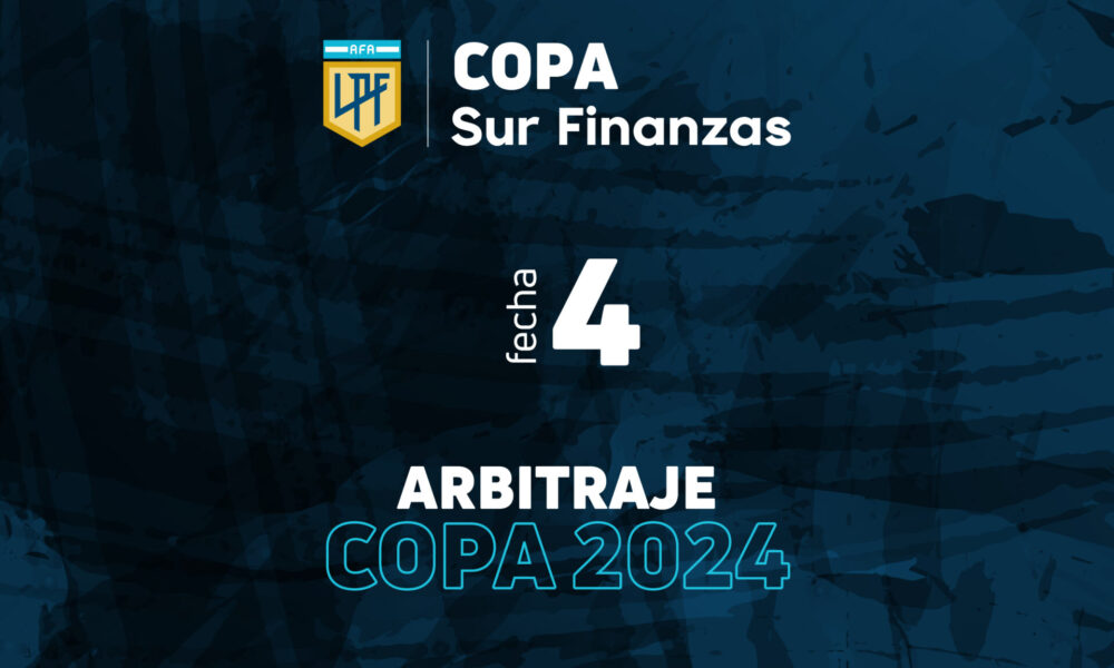 Árbitros de la fecha 4