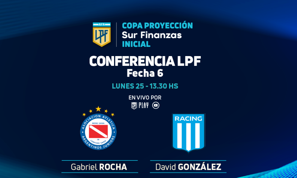 Argentinos y Racing con los medios