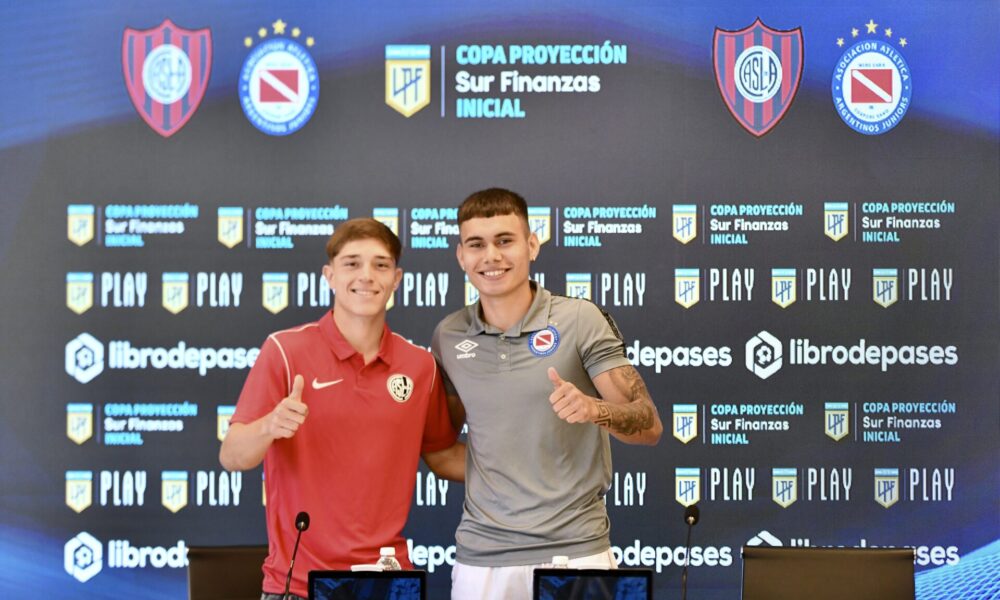 San Lorenzo y Argentinos en conferencia