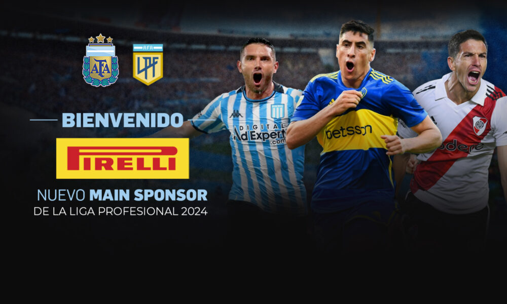 Pirelli, nuevo Main Sponsor de la LPF