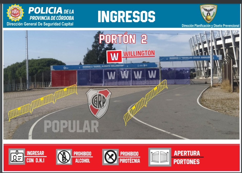Es oficial: la AFA confirmó qué tribunas tendrá y cuáles serán los accesos de River en el Superclásico en Córdoba
