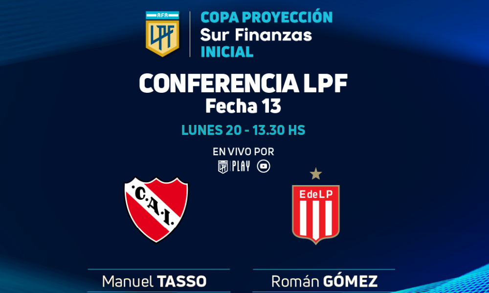 Independiente y Estudiantes en conferencia