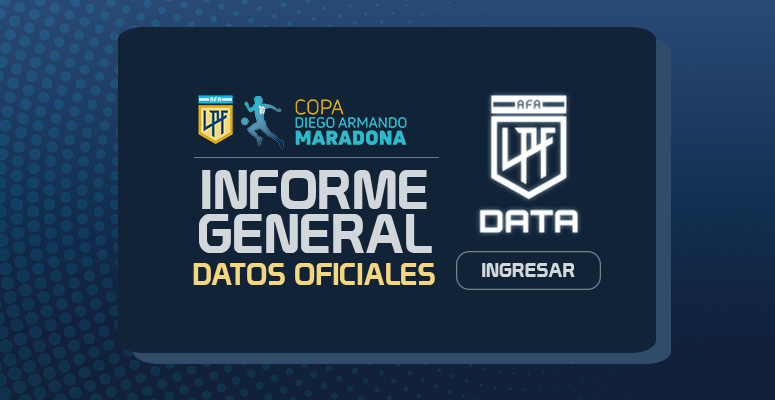 Copa Maradona 2020 Informe General