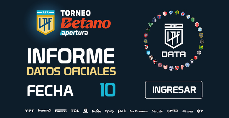 Placa Apertura 2025 Fecha 10