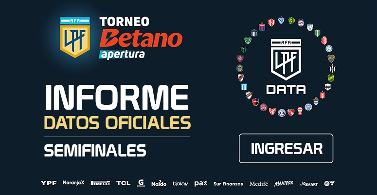 Placa Apertura 2025 Semifinales